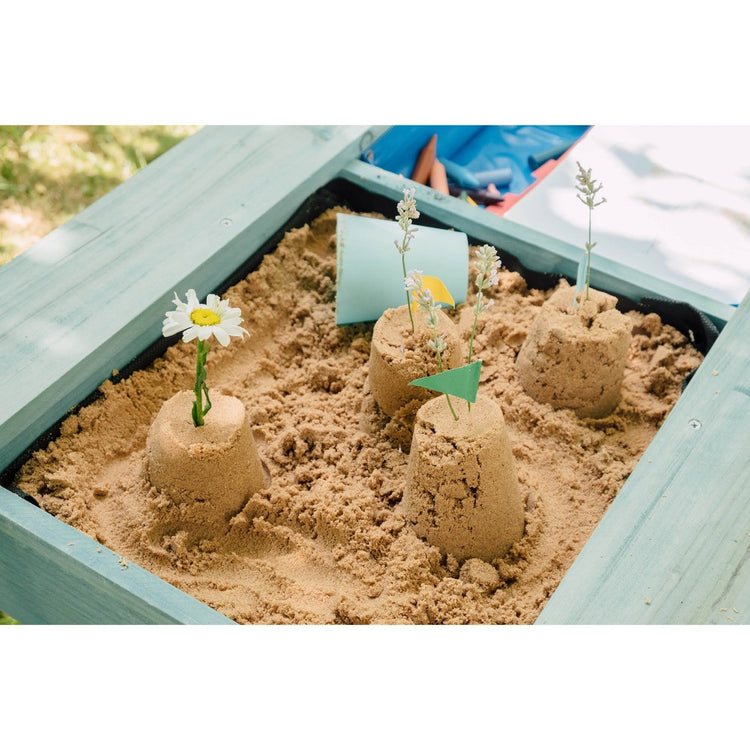 Surfside Wooden Sand & Water Picnic Table - Teal