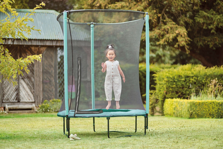 Plum® Junior Trampoline and Enclosure Mint