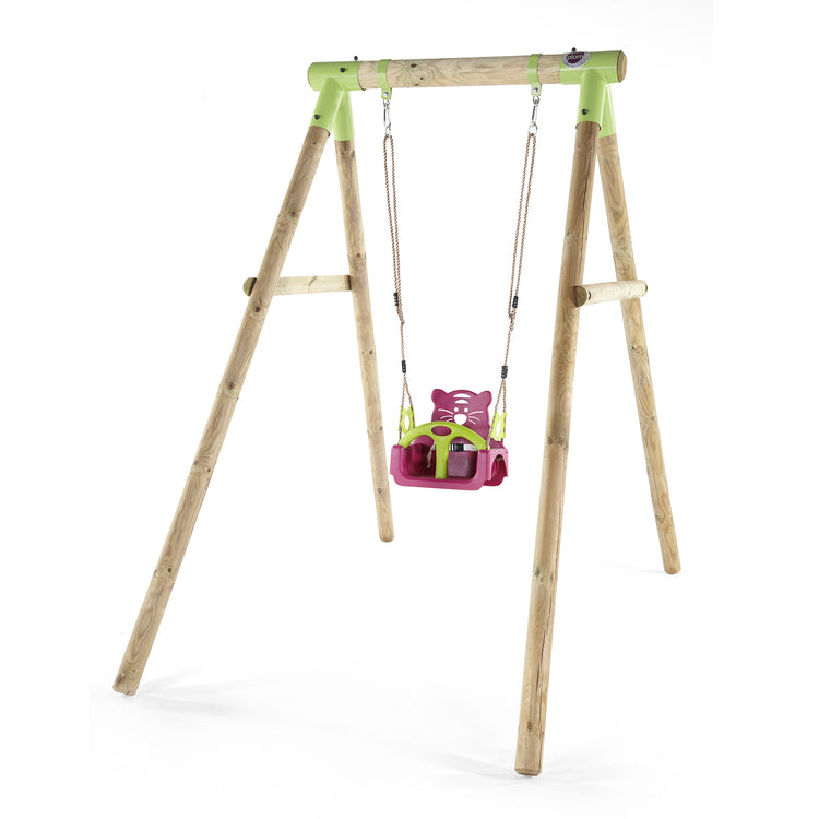 Plum Quoll Wooden Swing Set with 3 in 1 Seat
