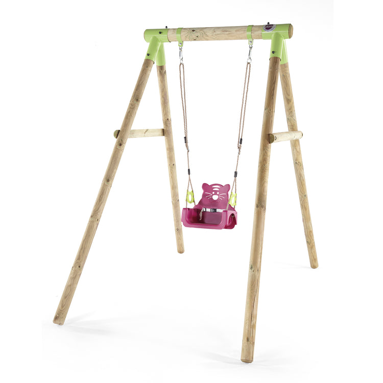 Plum Quoll Wooden Swing Set with 3 in 1 Seat