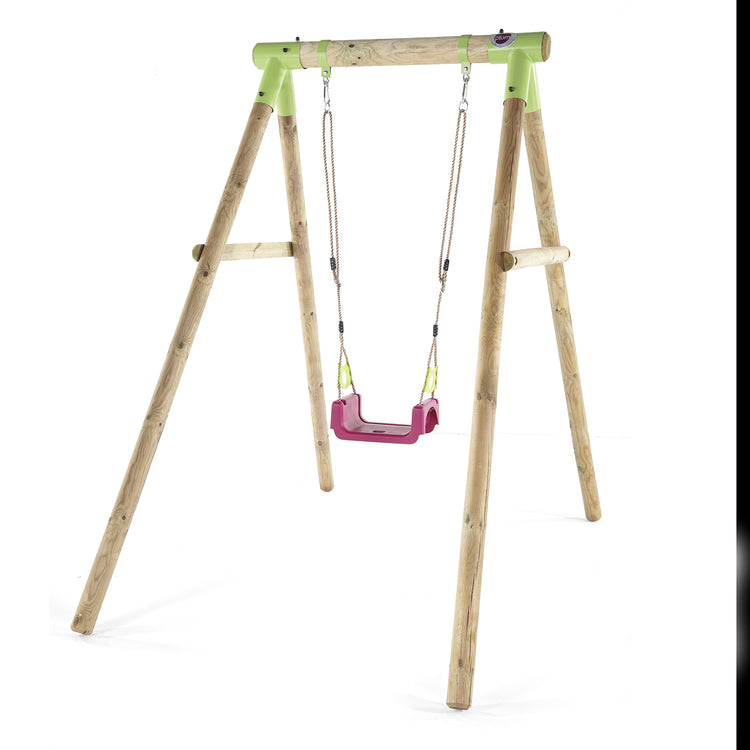 Plum Quoll Wooden Swing Set with 3 in 1 Seat
