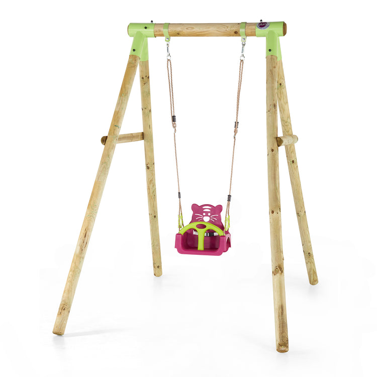 Plum Quoll Wooden Swing Set with 3 in 1 Seat