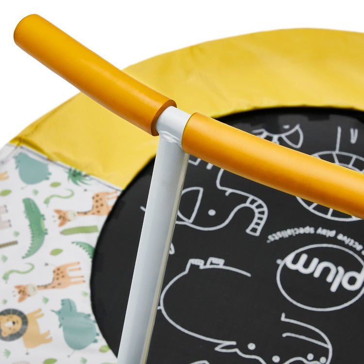 Plum® Print & Sound Junior Bouncer Trampoline and Handle