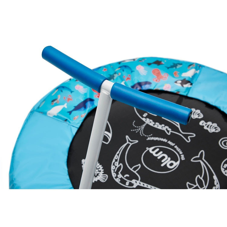 Plum® Print & Sound Junior Bouncer Trampoline and Handle