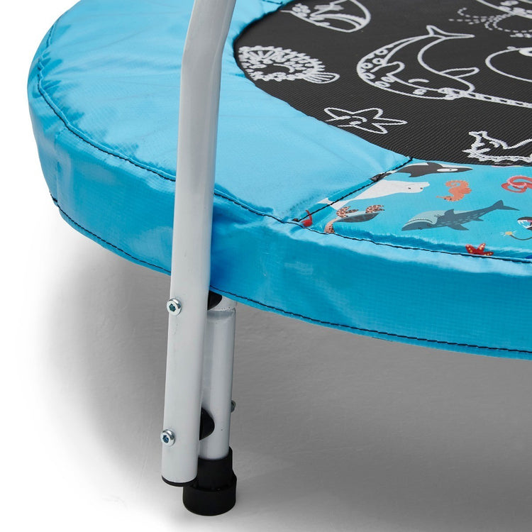 Plum® Print & Sound Junior Bouncer Trampoline and Handle