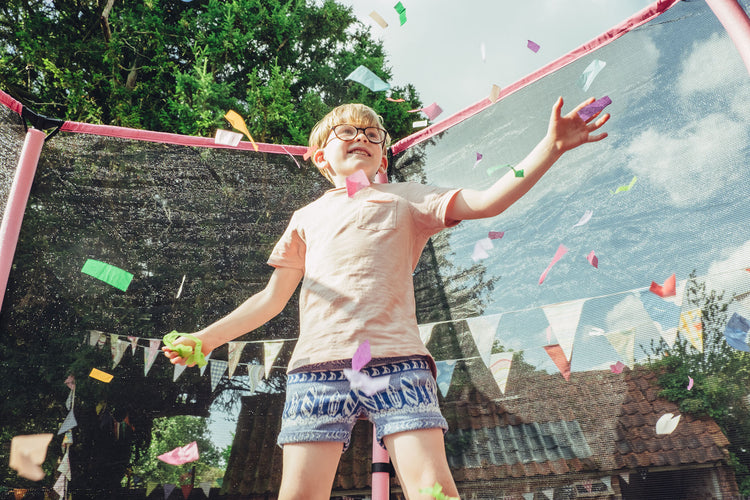 Plum® 7ft Trampoline - Junior Jumper Trampoline & Enclosure