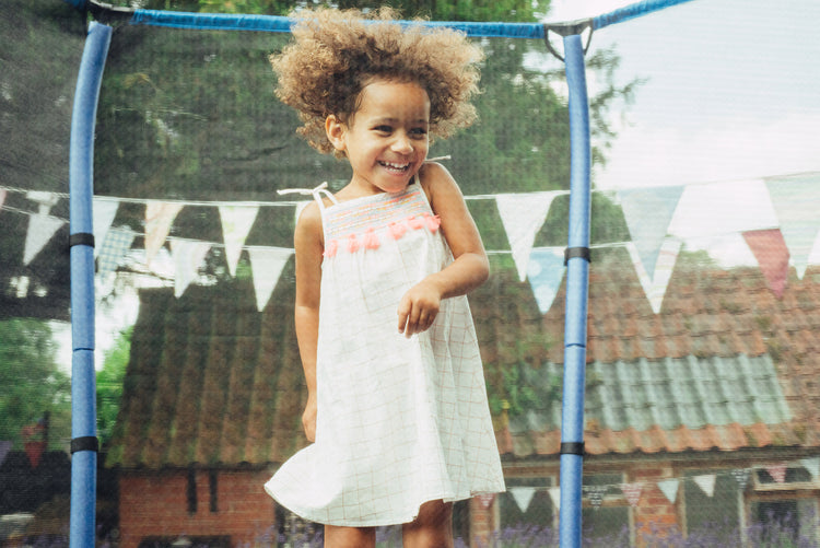 Plum® 7ft Trampoline - Junior Jumper Trampoline & Enclosure