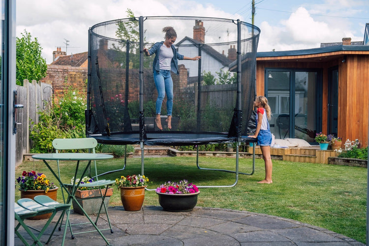 Plum® Space Zone II Evolution Trampoline (Telescopic Pack Down Enclosure)