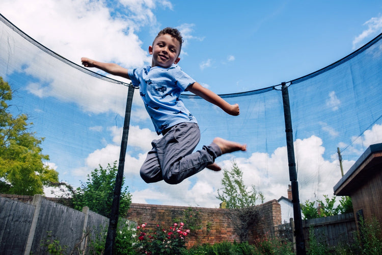 Plum® Space Zone II Evolution Trampoline (Telescopic Pack Down Enclosure)