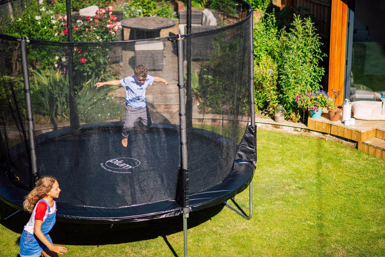 Plum® Space Zone II Evolution Trampoline (Telescopic Pack Down Enclosure)