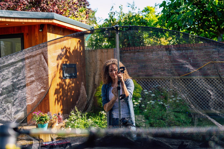 Plum® Space Zone II Evolution Trampoline (Telescopic Pack Down Enclosure)