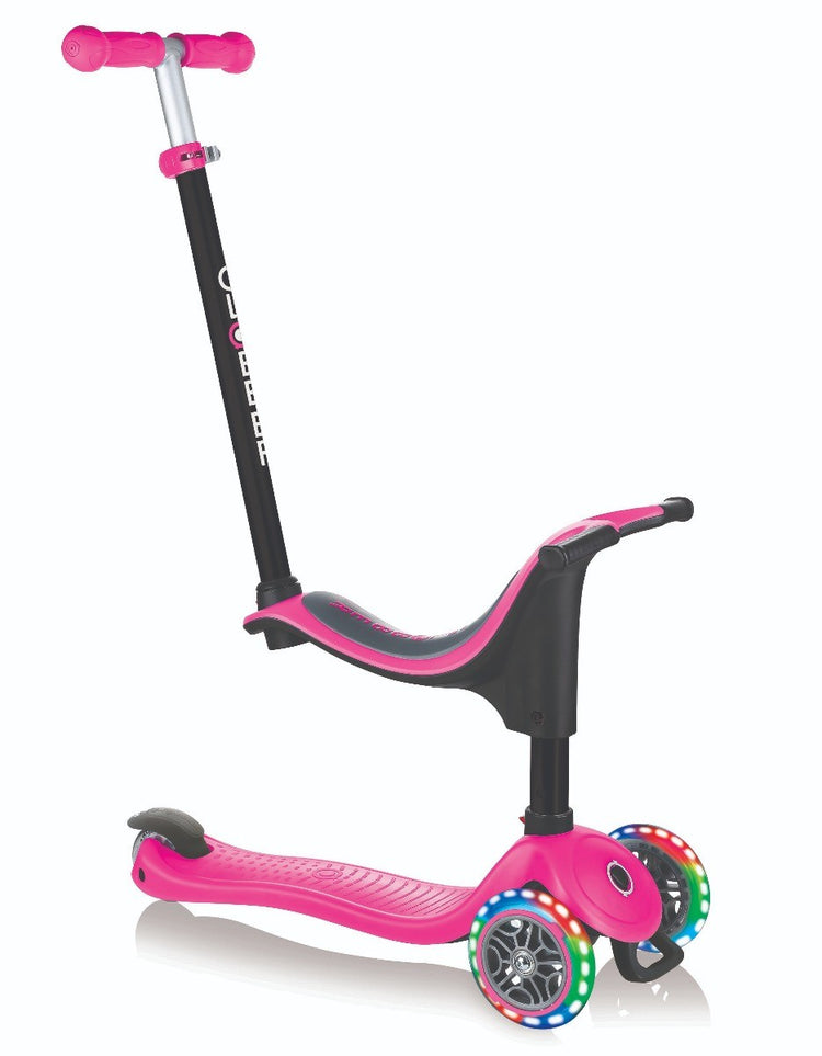 Globber Go Up Sporty lights - Pink