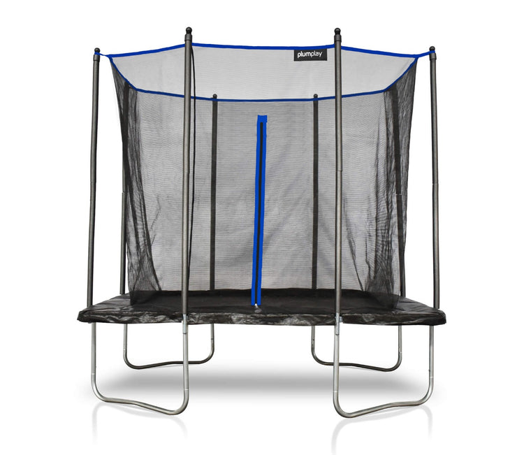 Plum® Rectangle Springsafe® Trampoline and Enclosure