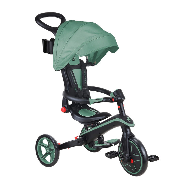 Globber Foldable Explorer Trike 4 in 1 - with Parent Handle