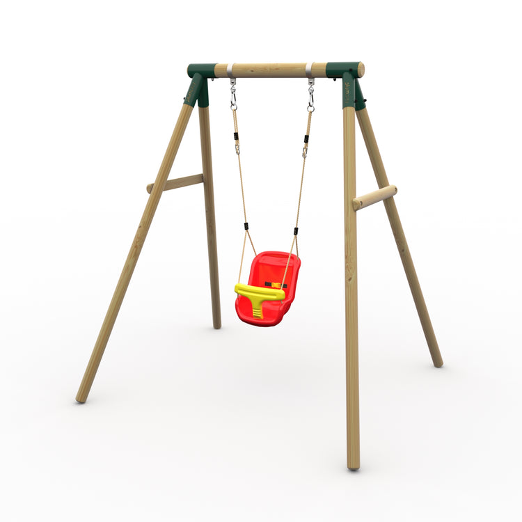 Plum® Bush Baby™ Wooden Swing Set - Baby Seat