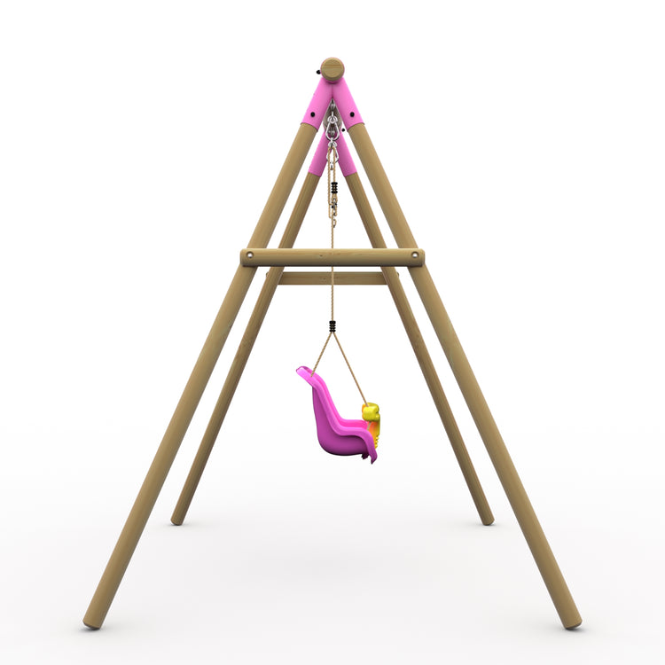 Plum® Bush Baby™ Wooden Swing Set - Baby Seat