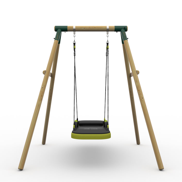 Plum® Bush Baby™ Wooden Swing Set - Glide Nest Swing