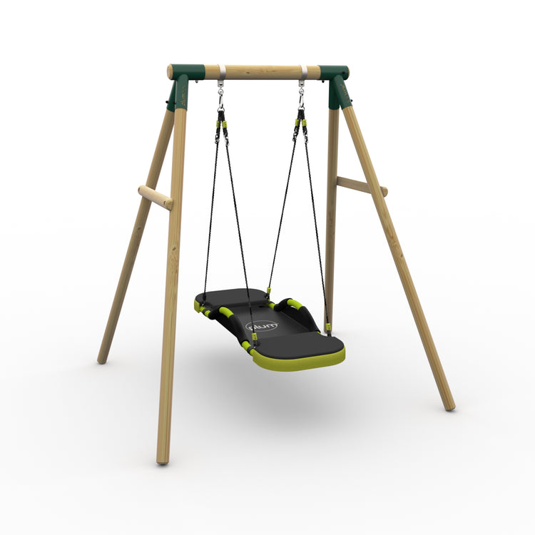 Plum® Bush Baby™ Wooden Swing Set - Glide Nest Swing