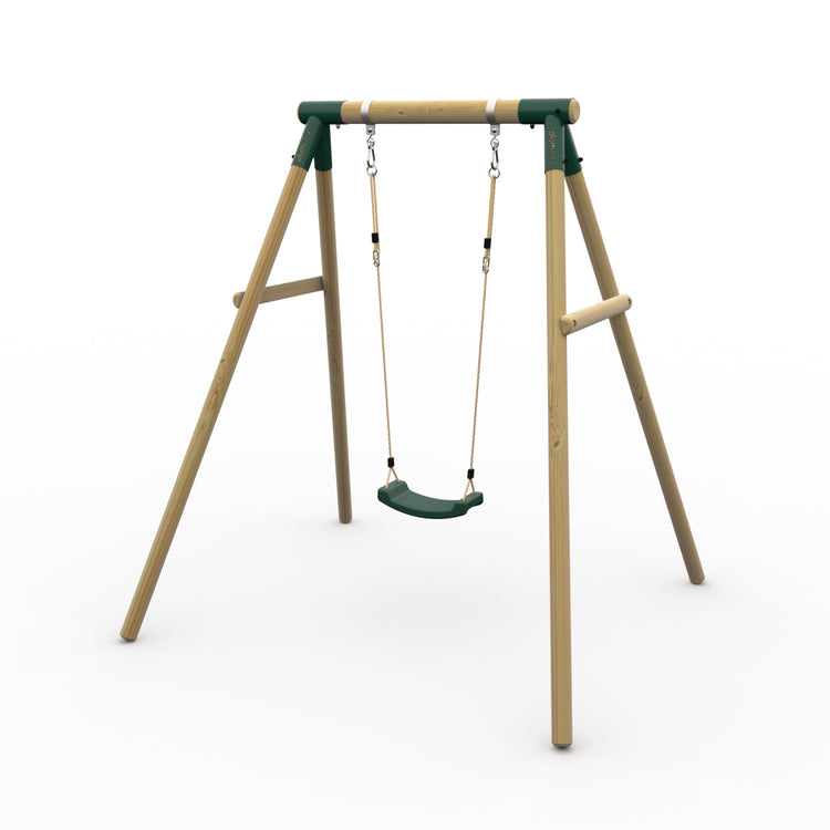 Plum Wooden Single Swing Set - Bush Baby