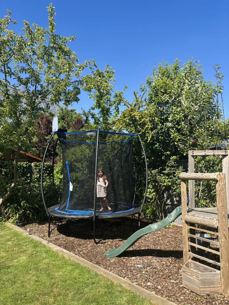 Plum® Deluxe Springsafe Trampoline And Enclosure (8ft - 14ft)