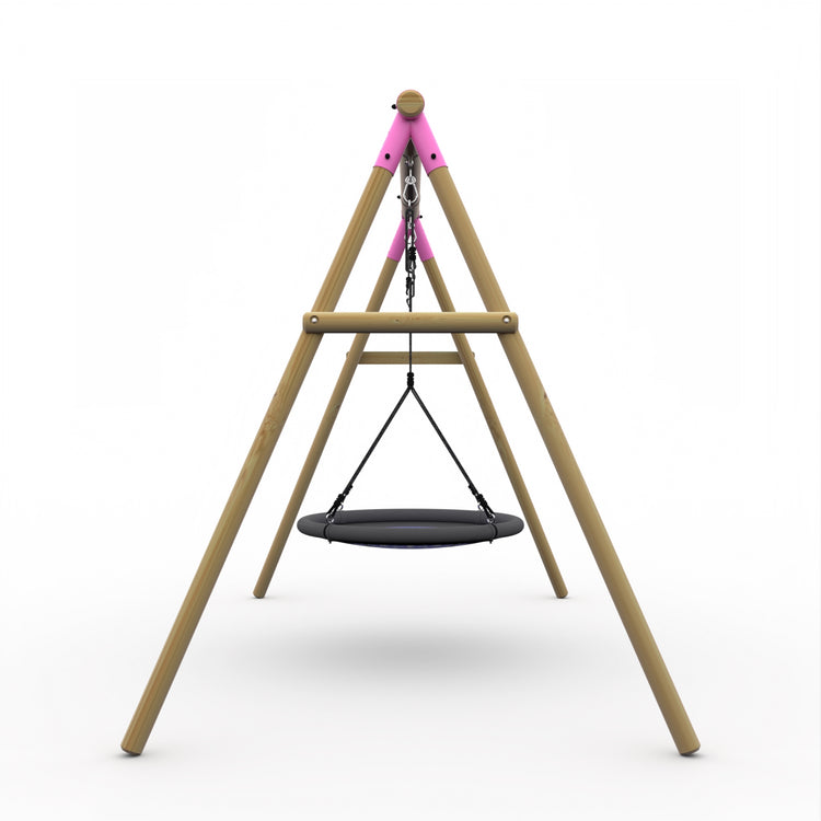 Plum® Wooden Nest Swing Set - Spider Monkey®