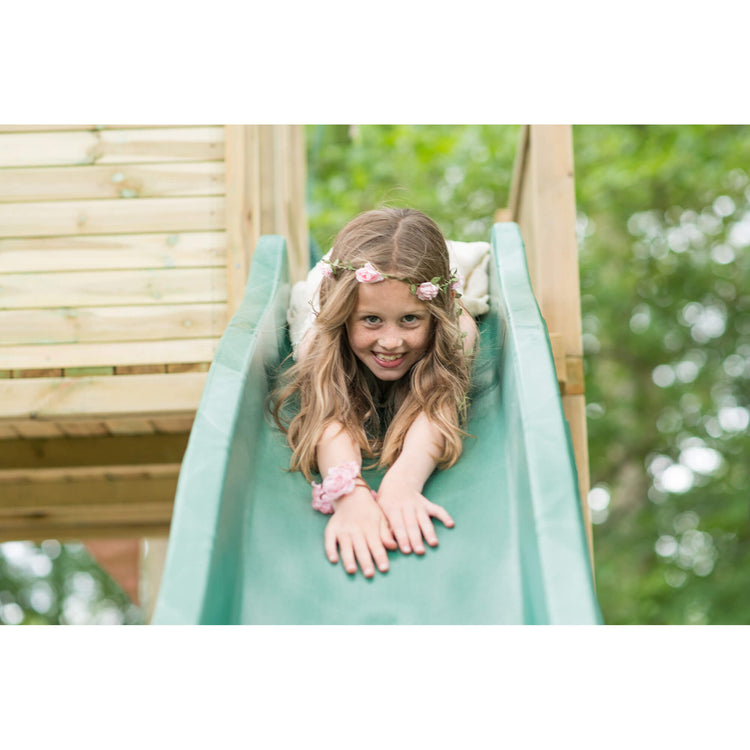 Wooden Adventure Playhouse Slide