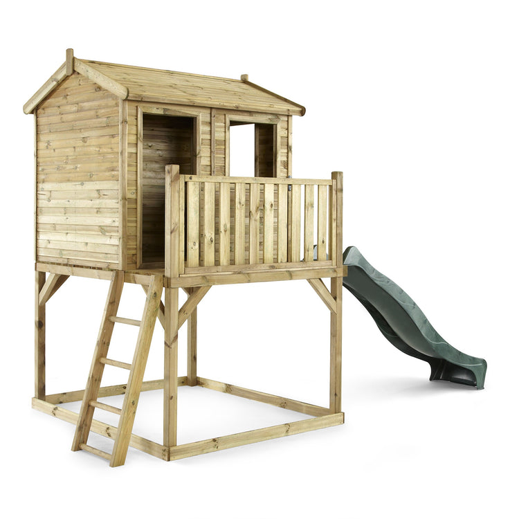 Wooden Adventure Playhouse Rear