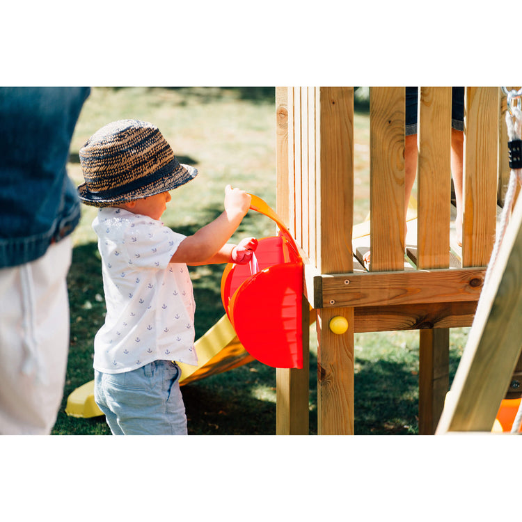 Toddlers Tower Wooden Climbing Frame 3