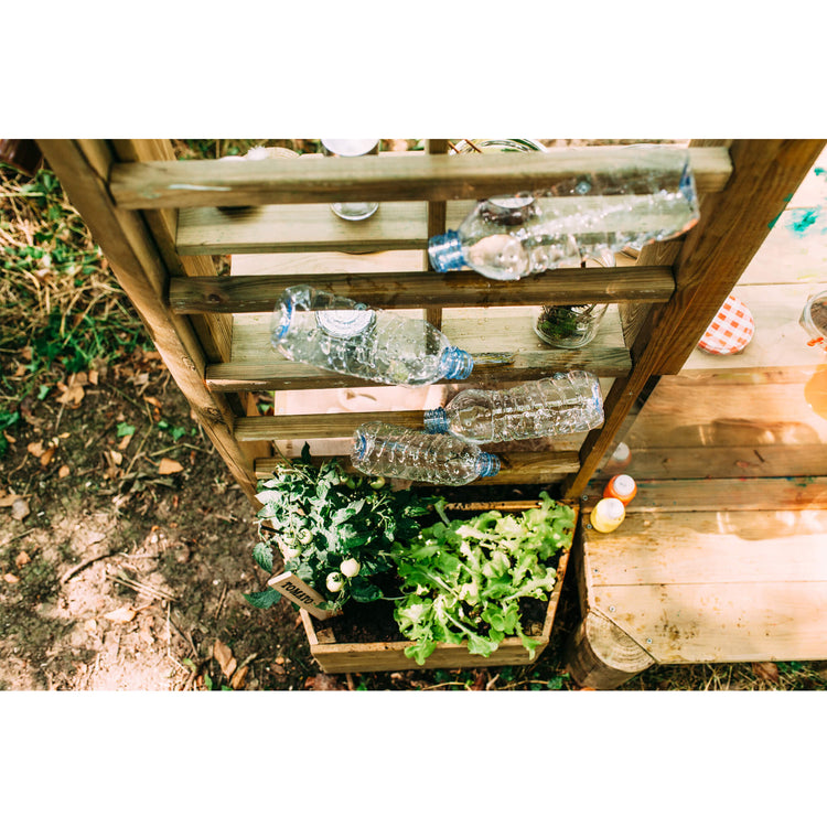 Discovery Mud Pie Kitchen Water Bottles and Planter