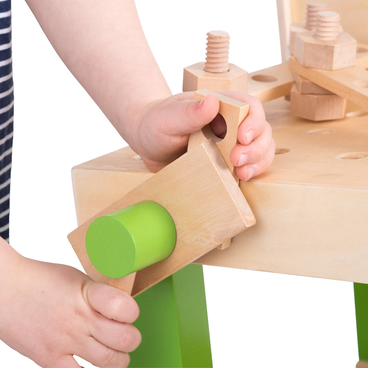 Includes a wooden vice