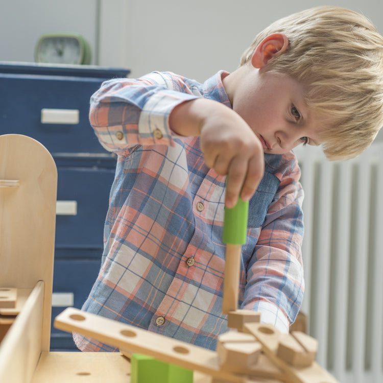 Supplied with wooden pieces to bolt and screw together