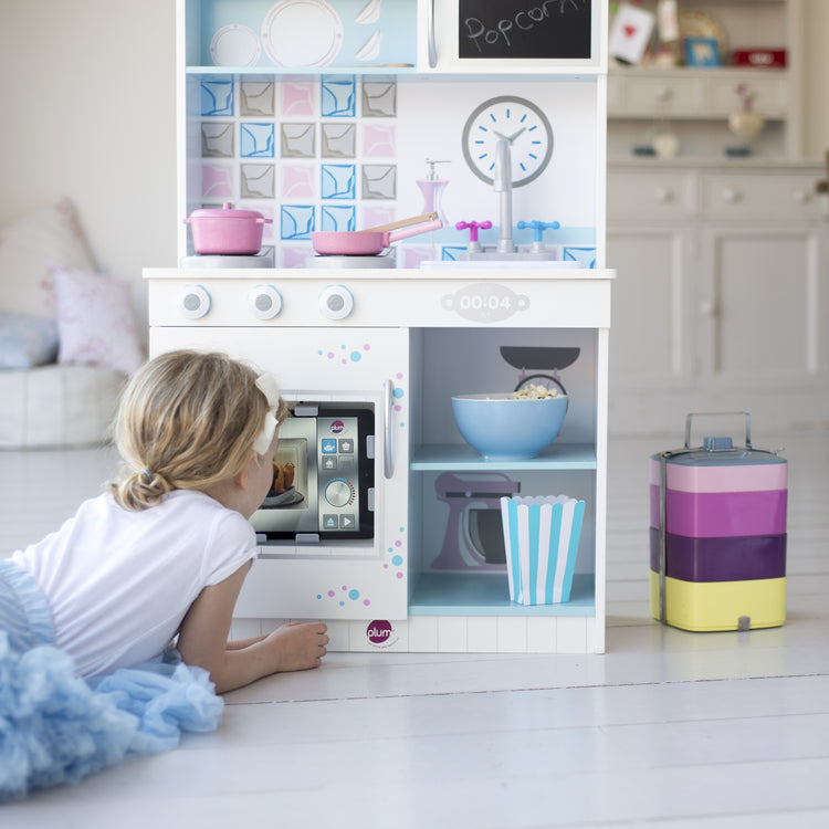 Snowdrop Interactive Wooden Play Kitchen 2