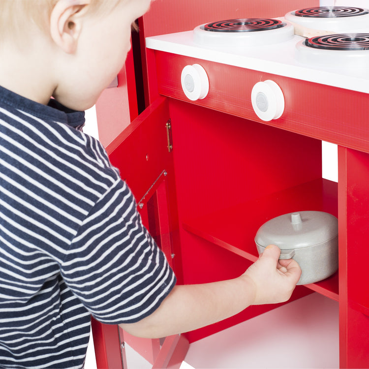 Terrace Wooden Play Kitchen 7
