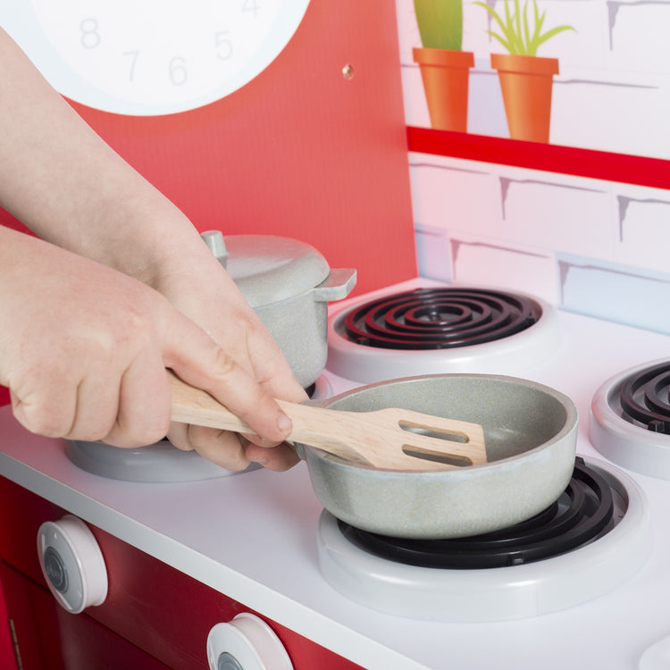 Terrace Wooden Play Kitchen 6