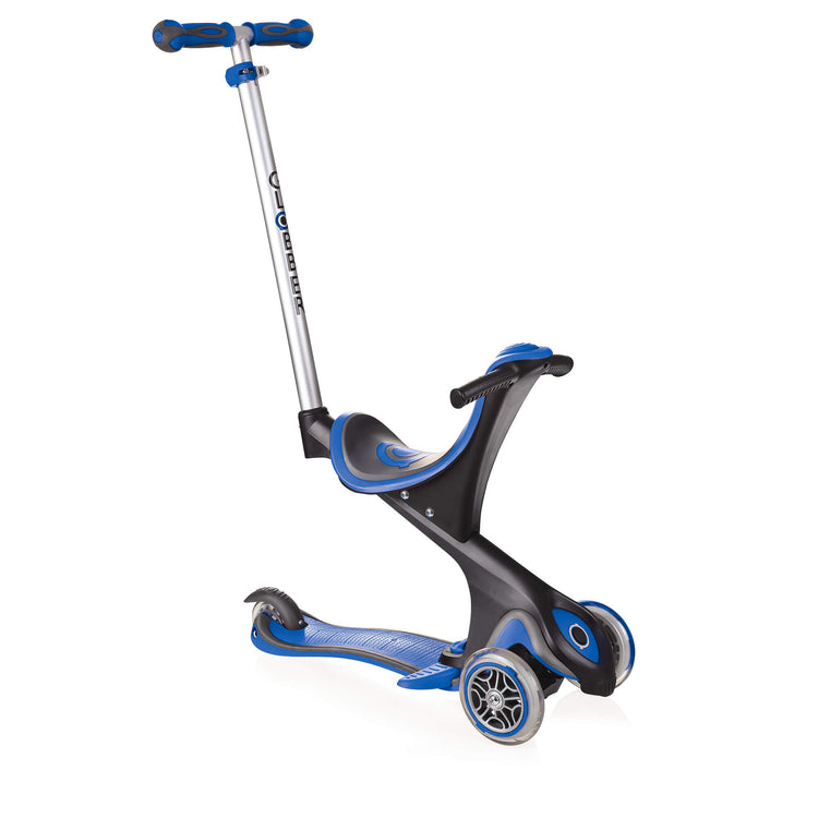 Globber Evo Comfort Scooter Navy Blue
