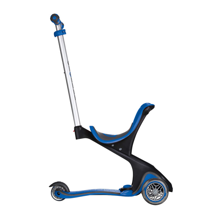 Globber Evo Comfort Scooter Navy Blue Side