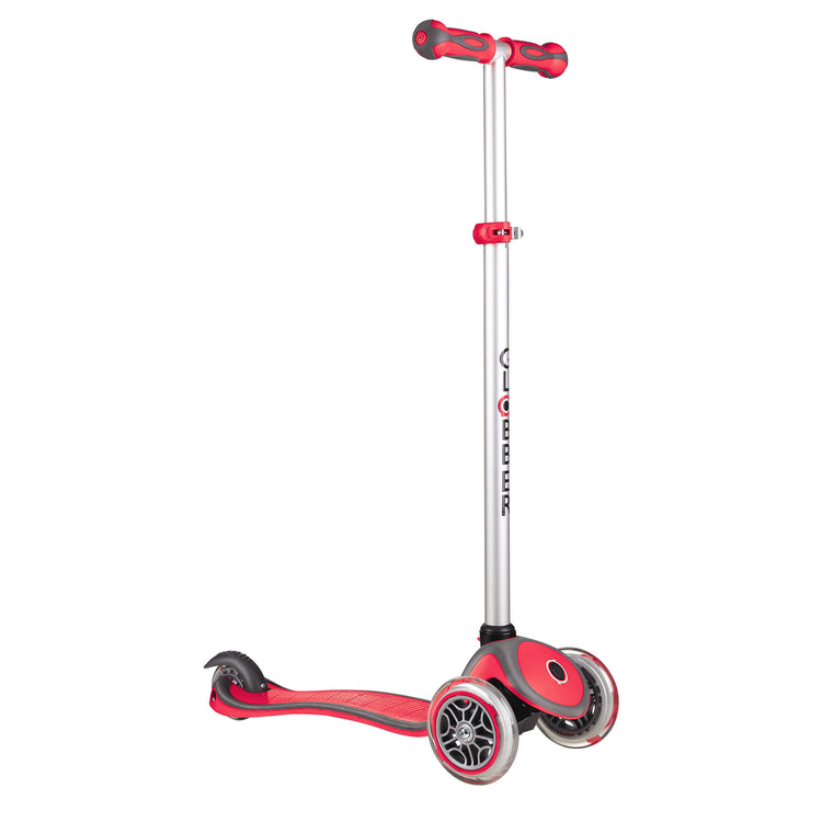 Globber Evo Comfort Scooter Red with Extendable T-Bar