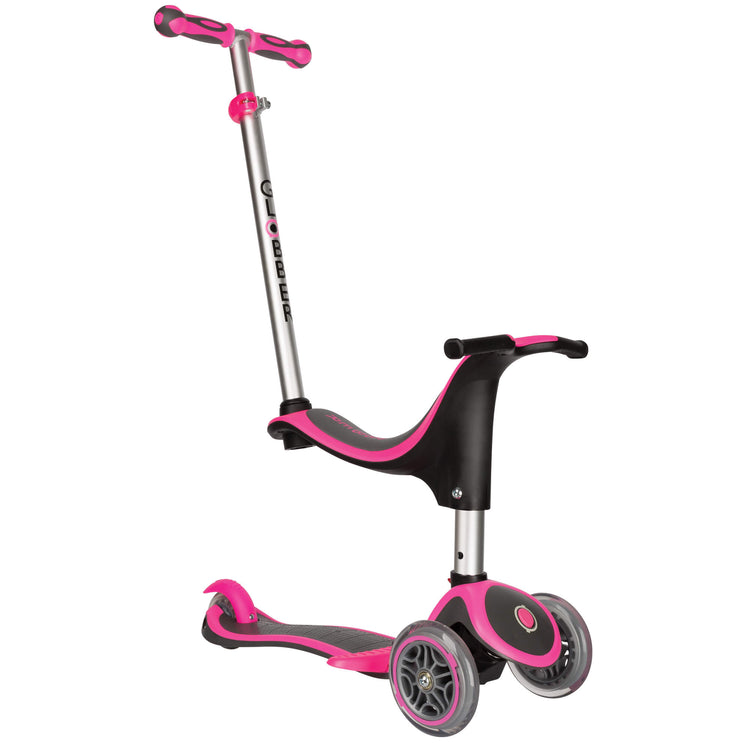 Globber My Free Evo 4-in-1 - Pink - ride-on