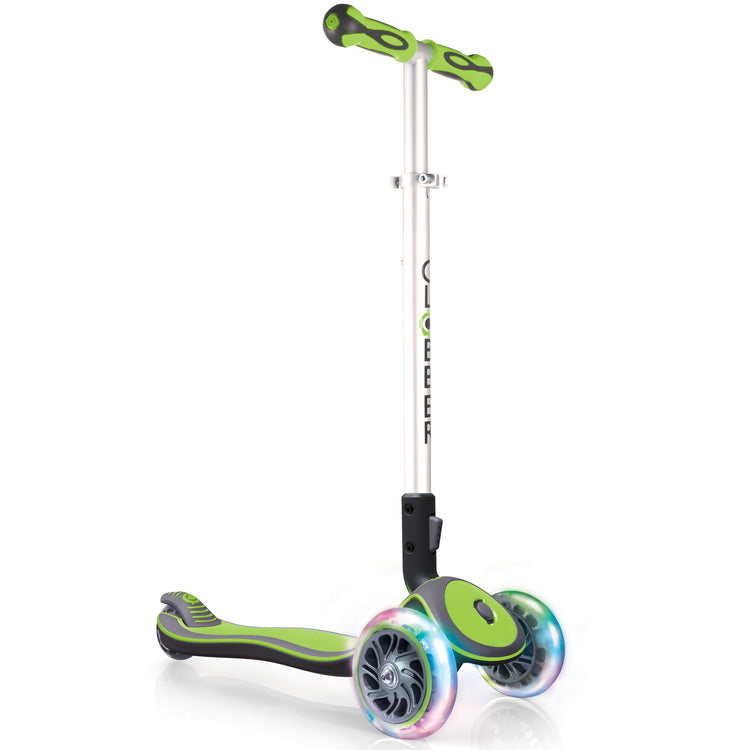 Globber My Free Fold Up Light Wheels - Green