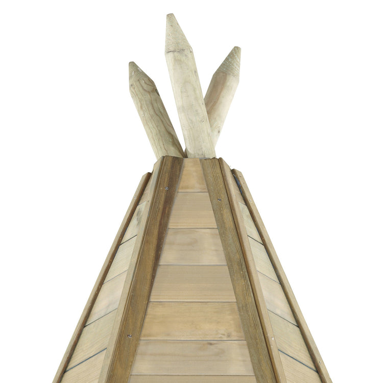 Grand Wooden Teepee Top
