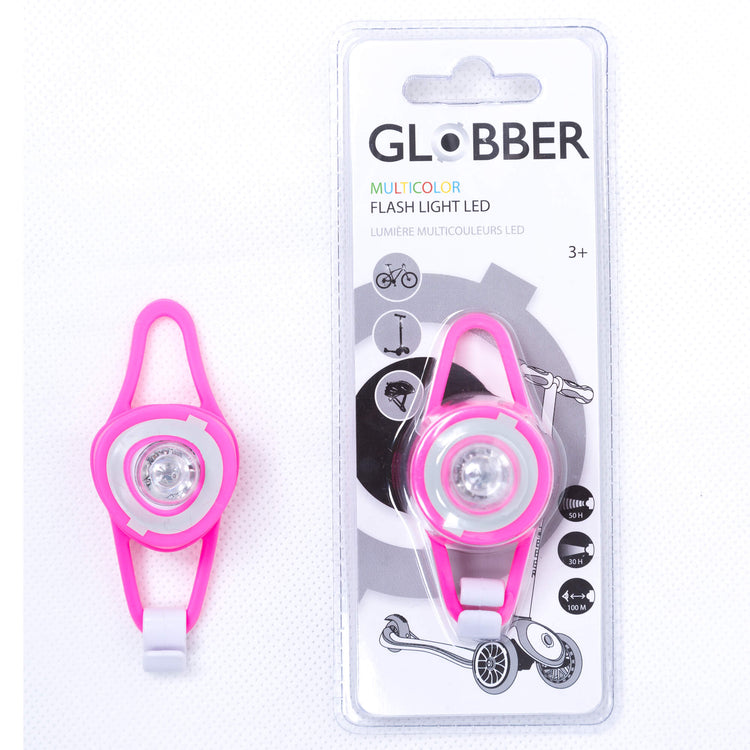 LED Scooter Safety Flash Light - Pink