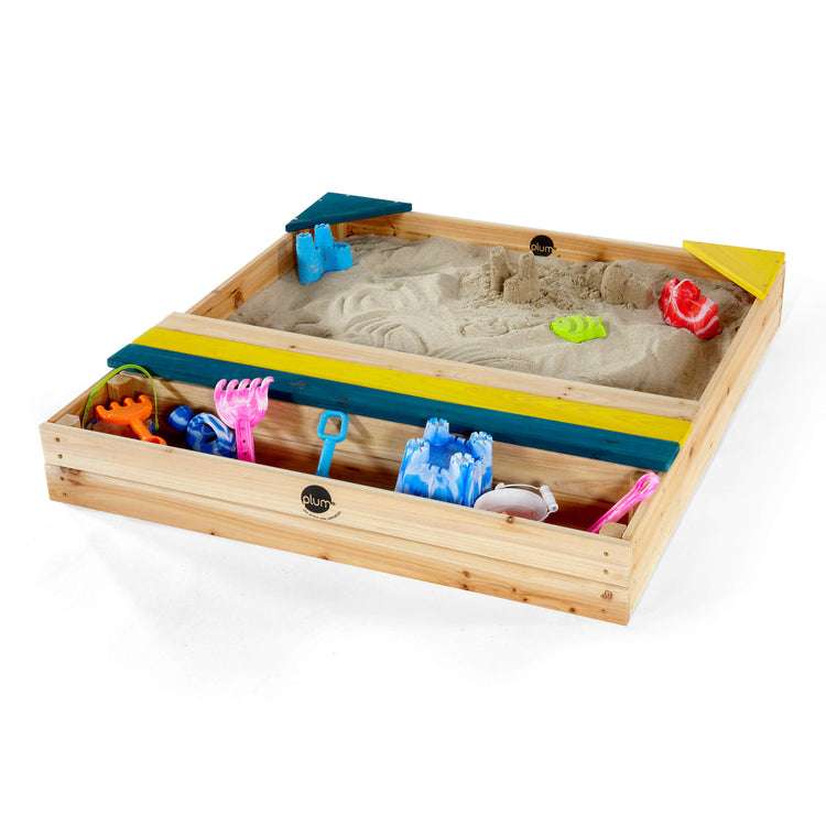 Store-it Wooden Sand Pit Seat