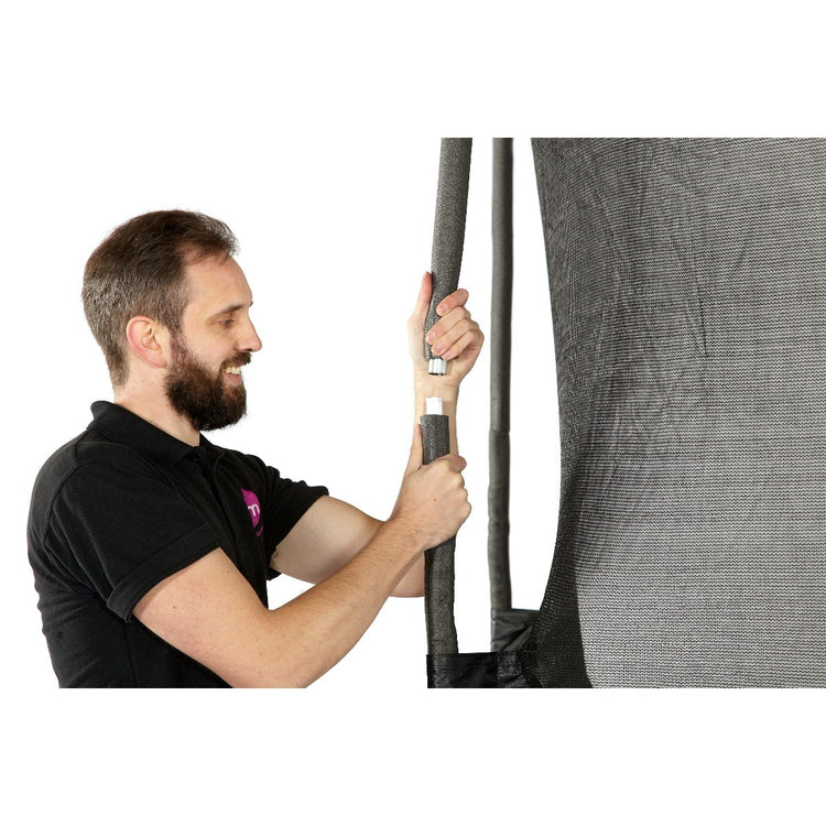 Plum® Space Zone II Evolution Trampoline (Telescopic Pack Down Enclosure)