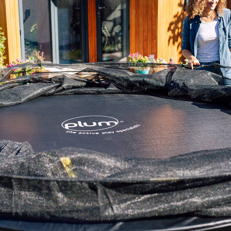 Plum® Space Zone II Evolution Trampoline (Telescopic Pack Down Enclosure)