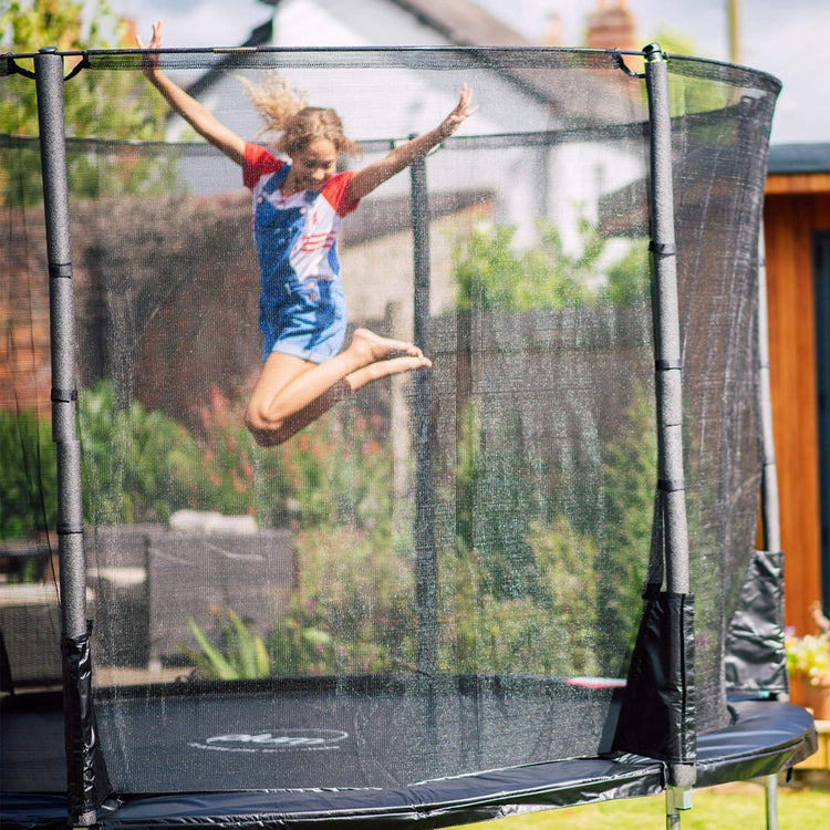 Plum® Space Zone II Evolution Trampoline (Telescopic Pack Down Enclosure)