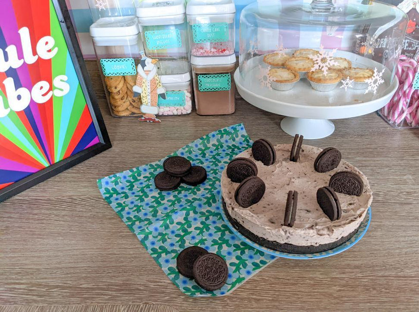 Let’s Make: Vegan Christmas Cheesecake