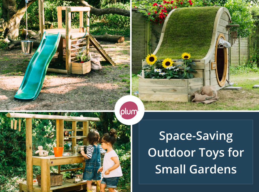 Space-Saving Outdoor Toys for Small Gardens – Plum Play UK