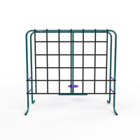 Metal Monkey Bars with Swing and Climbing Wall product image