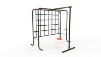 Metal Monkey Bars with Swing and Climbing Wall product image