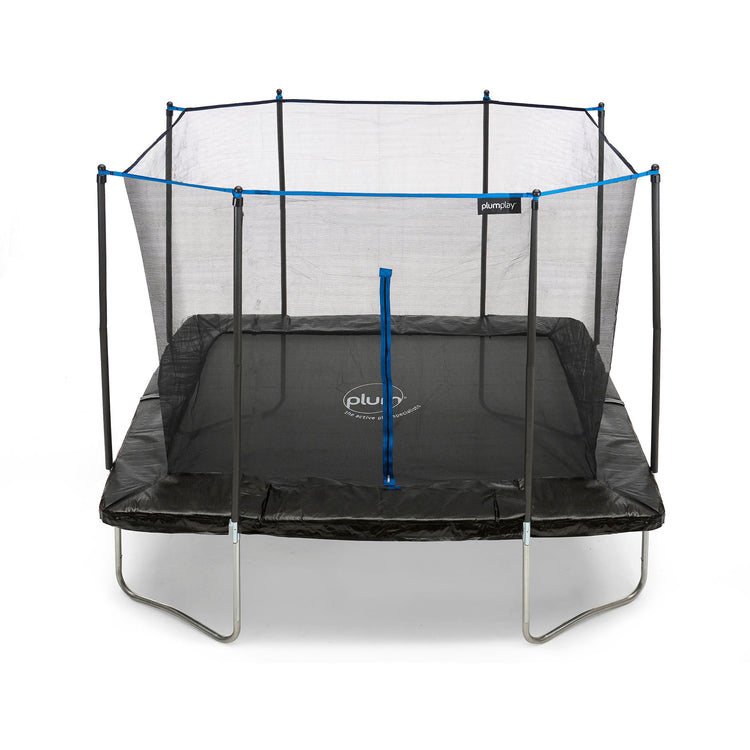 Plum® Rectangle Springsafe® Trampoline and Enclosure